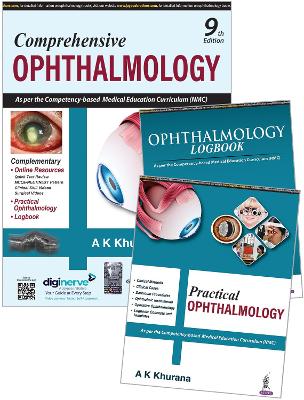 Comprehensive Ophthalmology: With Ophthalmology Logbook Plus Practical Ophthalmology 9th Revised edition