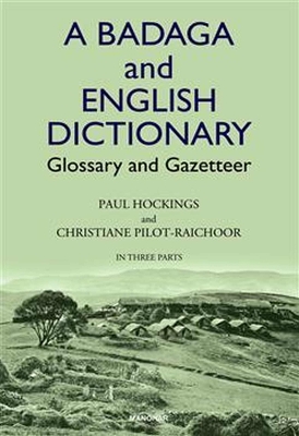 Badaga and English Dictionary: Glossary and Gazetteer