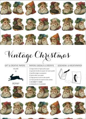 Vintage Christmas: Gift & Creative Paper Book, Vol. 22