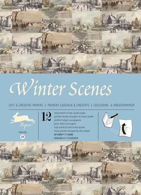 Winter Scenes: Gift & Creative Paper Book Vol.23