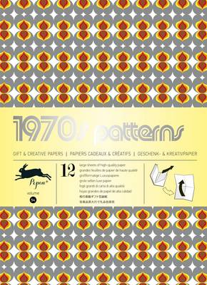 1970s Patterns: Gift & Creative Paper Book, Volume 54