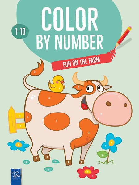 Color by Number Fun on the Farm