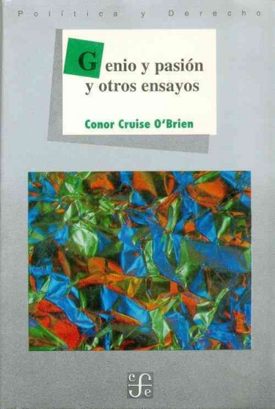 Genio y Pasin y Otros Ensayos
