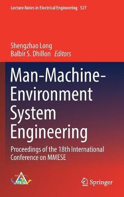 Man-Machine-Environment System Engineering: Proceedings of the 18th International Conference on MMESE 2019 ed.