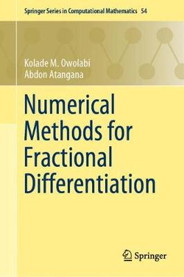 Numerical Methods for Fractional Differentiation 2019 ed.