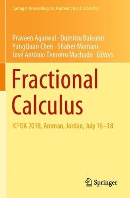 Fractional Calculus: ICFDA 2018, Amman, Jordan, July 16-18 2019 ed.