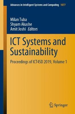 ICT Systems and Sustainability: Proceedings of ICT4SD 2019, Volume 1