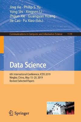 Data Science: 6th International Conference, ICDS 2019, Ningbo, China, May 15-20, 2019, Revised Selected Papers