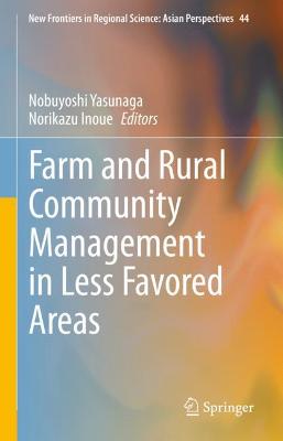 Farm and Rural Community Management in Less Favored Areas 2020 ed.