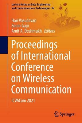 Proceedings of International Conference on Wireless Communication: ICWiCom 2021