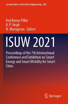 ISUW 2021: Proceedings of the 7th International Conference and Exhibition on Smart  Energy and Smart Mobility for Smart Cities 2022 ed.