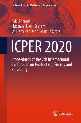 ICPER 2020: Proceedings of the 7th International Conference on Production, Energy and Reliability