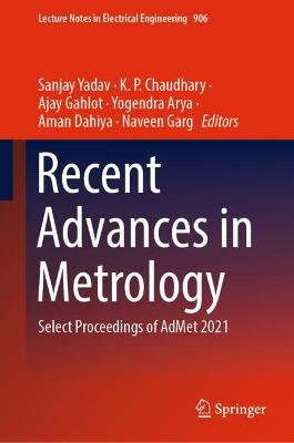Recent Advances in Metrology: Select Proceedings of AdMet 2021