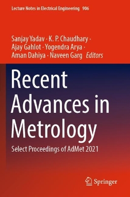 Recent Advances in Metrology: Select Proceedings of AdMet 2021 2023 ed.