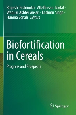 Biofortification in Cereals: Progress and Prospects 2023 ed.