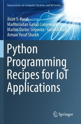 Python Programming Recipes for IoT Applications 2023 ed.