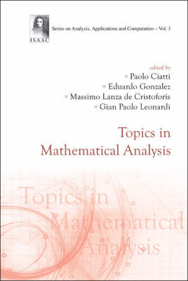 Topics In Mathematical Analysis