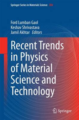 Recent Trends in Physics of Material Science and Technology 2015 ed.