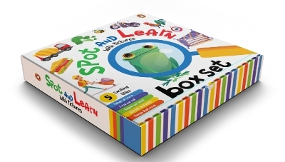Spot and Learn with Pictures: A Boxset of 5 Fun & Interactive Board Book to Develop Observation Skills and  Vocabulary for Kids, Toddlers [ Penguin Early Learning Series] New edition