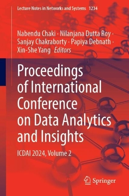 Proceedings of International Conference on Data Analytics and Insights: ICDAI 2024, Volume 2