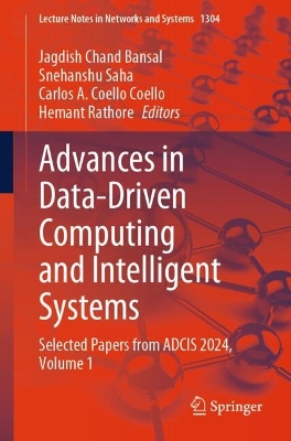 Advances in Data-driven Computing and Intelligent Systems: Selected Papers from ADCIS 2024, Volume 1