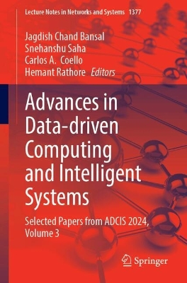 Advances in Data-driven Computing and Intelligent Systems: Selected Papers from ADCIS 2024, Volume 3