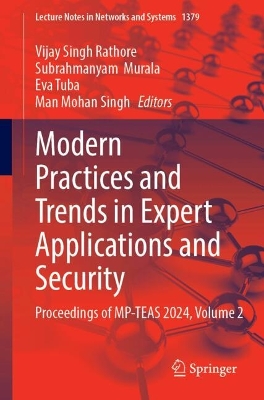 Modern Practices and Trends in Expert Applications and Security: Proceedings of MP-TEAS 2024, Volume 2
