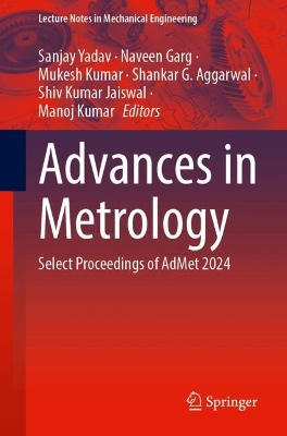 Advances in Metrology: Select Proceedings of AdMet 2024