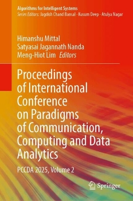 Proceedings of International Conference on Paradigms of Communication,  Computing and Data Analytics: PCCDA 2025, Volume 2
