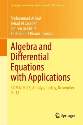 Algebra and Differential Equations with Applications: SICMA-2023, Antalya, Turkey, November 913