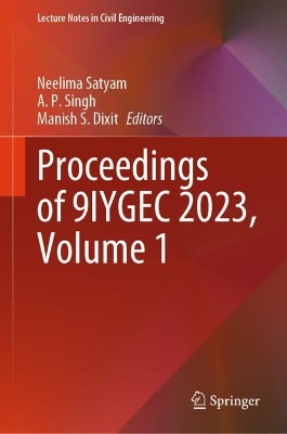 Proceedings of 9IYGEC 2023, Volume 1 2024 ed.