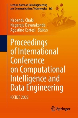 Proceedings of International Conference on Computational Intelligence and Data Engineering: ICCIDE 2022