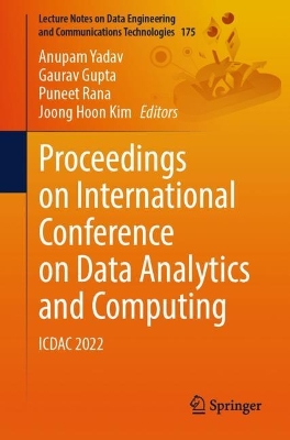Proceedings on International Conference on Data Analytics and Computing: ICDAC 2022