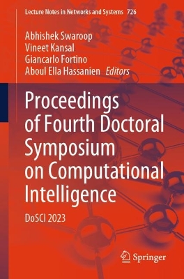 Proceedings of Fourth Doctoral Symposium on Computational Intelligence: DoSCI 2023
