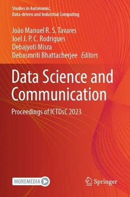 Data Science and Communication: Proceedings of ICTDsC 2023 2024 ed.