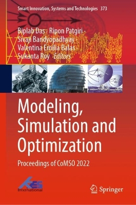 Modeling, Simulation and Optimization: Proceedings of CoMSO 2022 2024 ed.