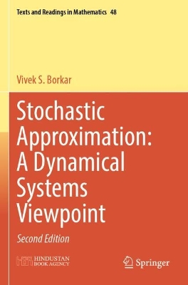 Stochastic Approximation: A Dynamical Systems Viewpoint Second Edition 2023