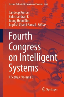 Fourth Congress on Intelligent Systems: CIS 2023, Volume 3