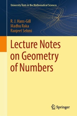 Lecture Notes on Geometry of Numbers