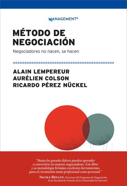 MÃ©todo de negociaciÃ³n: Negociadores no nacen, se hacen