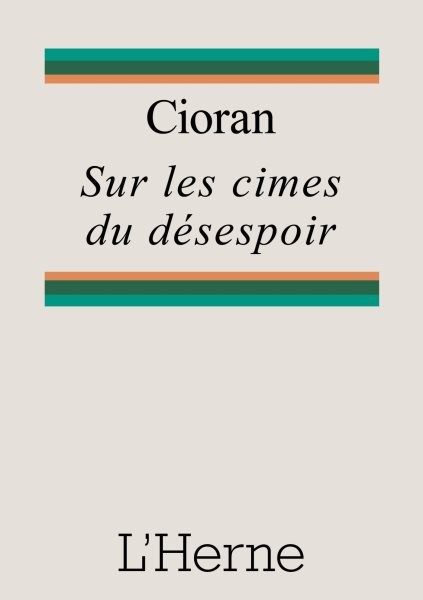 Sur les cimes du dÃ©sespoir