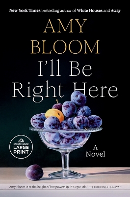 I'll Be Right Here: A Novel Large type / large print edition