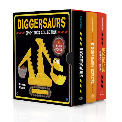 Diggersaurs Boxed Set: Diggersaurs, Diggersaurs Explore, Diggersaurs Mission to Mars