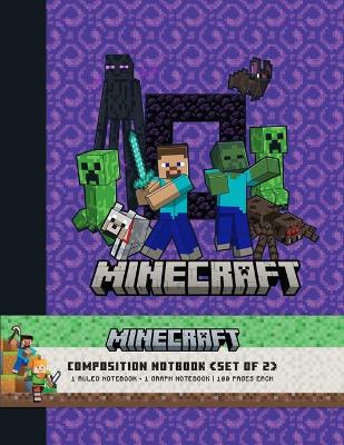 Minecraft Composition Notebook Set (Set of 2)