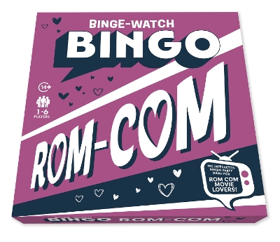 Binge-Watch Bingo: Rom-Coms: A Game for Film & TV Lovers