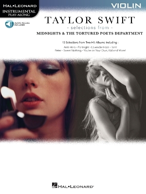 Taylor Swift - Selections from Midnights &: The Tortured Poets Department Violin Play-Along Book with Online Audio