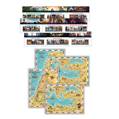 Gospel Project for Kids: Small Group Timeline and Map Set: Cycle 5 Set (2024-2027) Volume 1
