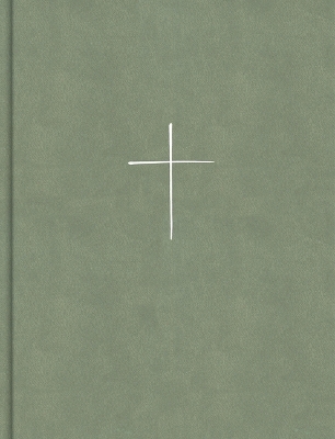 CSB Illustrator's Notetaking Bible, Large Print Edition, Sage Suedesoft  Leathertouch Over Board Large type / large print edition