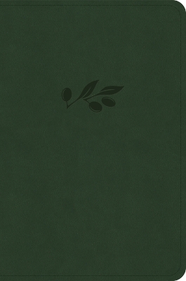 CSB Large Print Compact Reference Bible, Digital Study Edition, Olive  Leathertouch , Digital Study ed.