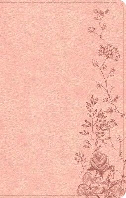 CSB Single-Column Compact Bible, Digital Study Edition, Blush Floral  Leathertouch Digital Study ed.